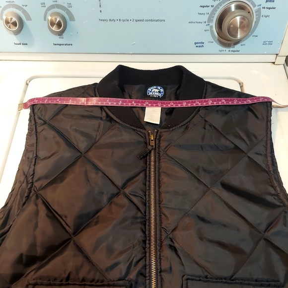 Key Apparel Polar King Black Quilted Vest - Picture 7 of 10